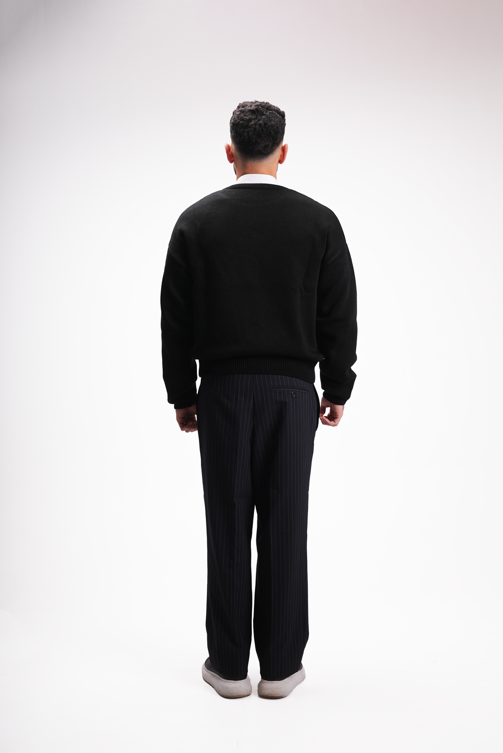 Black Knitted Sweater