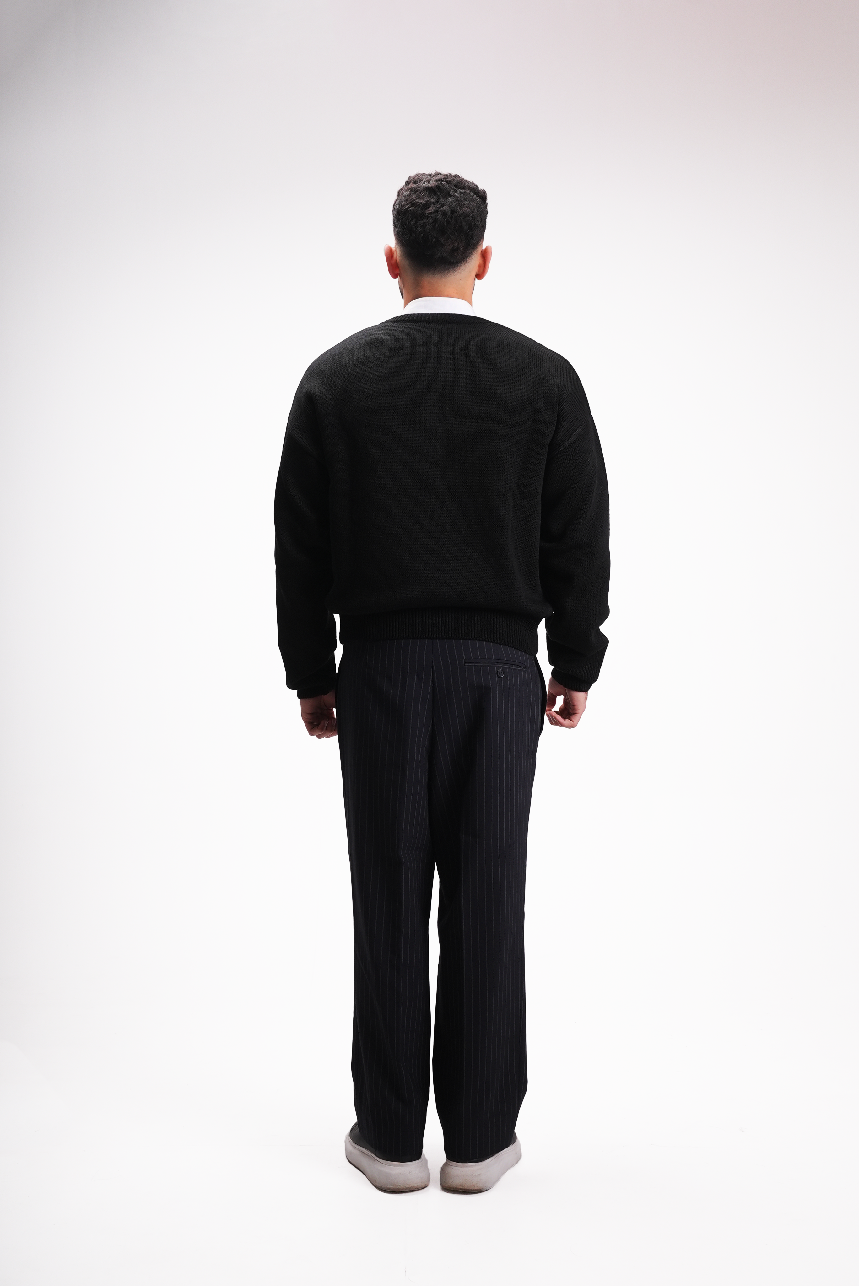 Black Knitted Sweater